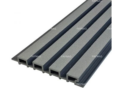 Доска Фасадная из ДПК Nika Рейка Антрацит от производителя  Faynag по цене 800 р