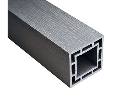 Столб из ДПК WOOD Графит от производителя  Faynag по цене 1 452 р