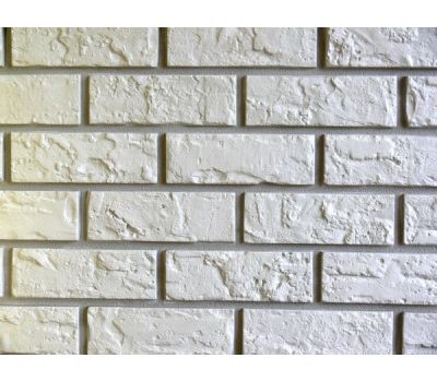 Цокольный сайдинг Hand-Laid Brick (Кирпич) COLONIAL WHITE (Белый кирпич) от производителя  Nailite по цене 760 р