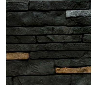 Цокольный сайдинг Stacked-Stone Premium (Природный камень Премиум) Shadow Ridge (Антрацит) от производителя  Nailite по цене 1 850 р