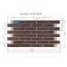 Фасадная Loft Brick Masala от производителя Термопанели Аляска по цене 2 300 р Фасадная Loft Brick Masala от производителя Термопанели Аляска по цене 2 300 р