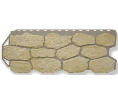 Фасадные панели (цокольный сайдинг)   Бутовый камень Балтийский от производителя  Альта-профиль по цене 654 р