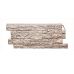 Фасадные панели (цокольный сайдинг) коллекция камень дикий- Песочный от производителя  Fineber по цене 630 р