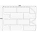 Фасадные панели (цокольный сайдинг) Блок - Светло-коричневый от производителя  Fineber по цене 445 р