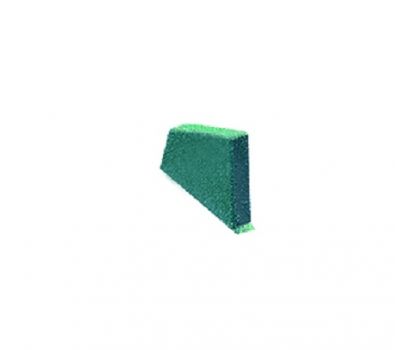 Заглушка ветровой планки левой Зеленый от производителя  Metrotile по цене 3 127 р