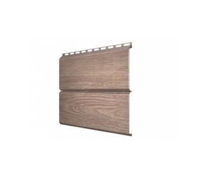 Металлический сайдинг ЭкоБрус 0,45 Print Twincolor White Wood от производителя  Grand Line по цене 1 150 р