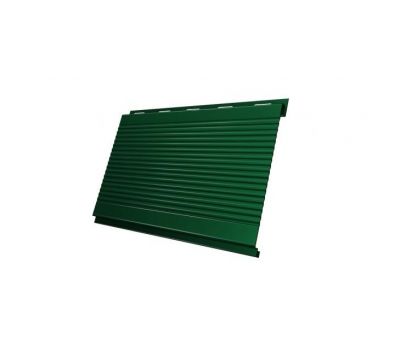 Металлический сайдинг Вертикаль (gofr) 0,5 Velur20 RAL 6005 Зеленый мох от производителя  Grand Line по цене 1 228 р
