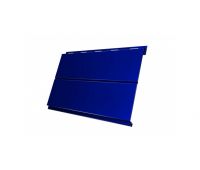 Металлический сайдинг Вертикаль (line) 0,45 PE RAL 5002 Ультрамариново-синий