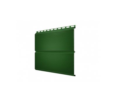 Металлический сайдинг ЭкоБрус Gofr 0,45 PE RAL 6002 Лиственно-зеленый от производителя  Grand Line по цене 437 р