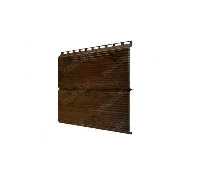 Металлический сайдинг ЭкоБрус Gofr 0,45 Print Twincolor Antique Wood от производителя  Grand Line по цене 706 р