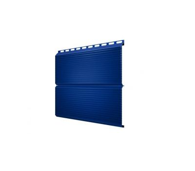 Металлический сайдинг ЭкоБрус Gofr 0,5 Satin RAL 5005 Сигнальный синий от производителя  Grand Line по цене 493 р