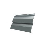Металлический сайдинг Корабельная Доска 0,5 Satin RAL 7005 Мышино-серый