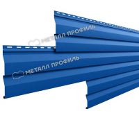 Металлический сайдинг МП СК-14х226 (ПЭ-01-5005-0.4) Синий насыщенный