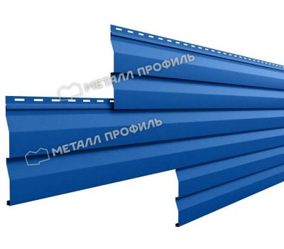 Металлический сайдинг МП СК-14х226 (ПЭ-01-5005-0.4) Синий насыщенный от производителя  Металл Профиль по цене 498 р