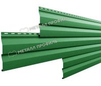 Металлический сайдинг МП СК-14х226 (ПЭ-01-6002-0.5) Зеленый лист