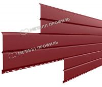 Металлический сайдинг МП СК-14х226 (ПРМ-03-3011-0.5) Коричнево-красный