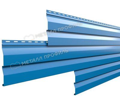 Металлический сайдинг МП СК-14х226 NormanMP (ПЭ-01-5015-0.5) Синее небо от производителя  Металл Профиль по цене 764 р
