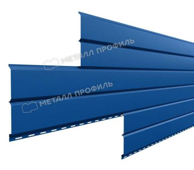 Металлический сайдинг Lбрус-15х240 (ПРМ-03-5005-0.5) Синий насыщенный от производителя  Металл Профиль по цене 729 р