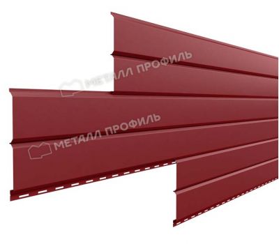 Металлический сайдинг Lбрус-15х240 (VikingMP-01-3011-0.45) Коричнево-красный от производителя  Металл Профиль по цене 704 р