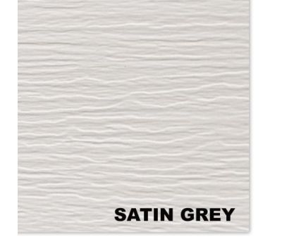 Виниловый сайдинг, Satin Grey (Атлас серый) от производителя  Mitten по цене 455 р