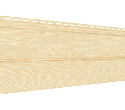 Виниловый сайдинг коллекция Блокхаус (под бревно), Кремовый от производителя  Ю-Пласт по цене 295 р