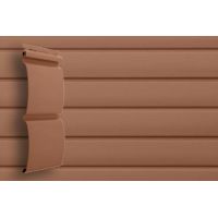 Виниловый сайдинг премиум D4.8 Блокхаус - Темно бежевый Виниловый сайдинг премиум D4.8 Блокхаус - Темно бежевый