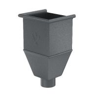 Воронка_водосборная удлиненая RR 23 Маренго matt 125/90 Воронка_водосборная удлиненая RR 23 Маренго matt 125/90