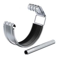 Соединитель желоба с резиновым уплотнителем Оцинкованный 125/90 Соединитель желоба с резиновым уплотнителем Оцинкованный 125/90