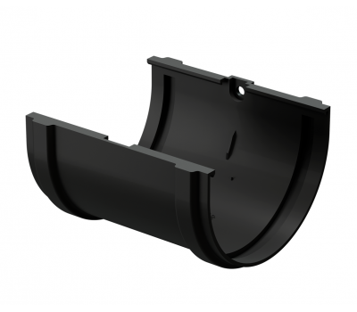 Соединитель желоба Premium ПВХ Карбон от производителя  Docke по цене 247 р