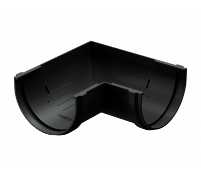 Угол желоба универсал 90˚ Premium ПВХ Карбон от производителя  Docke по цене 386 р